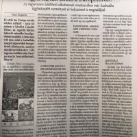 Megjelenés a Magyar Szó-ban
